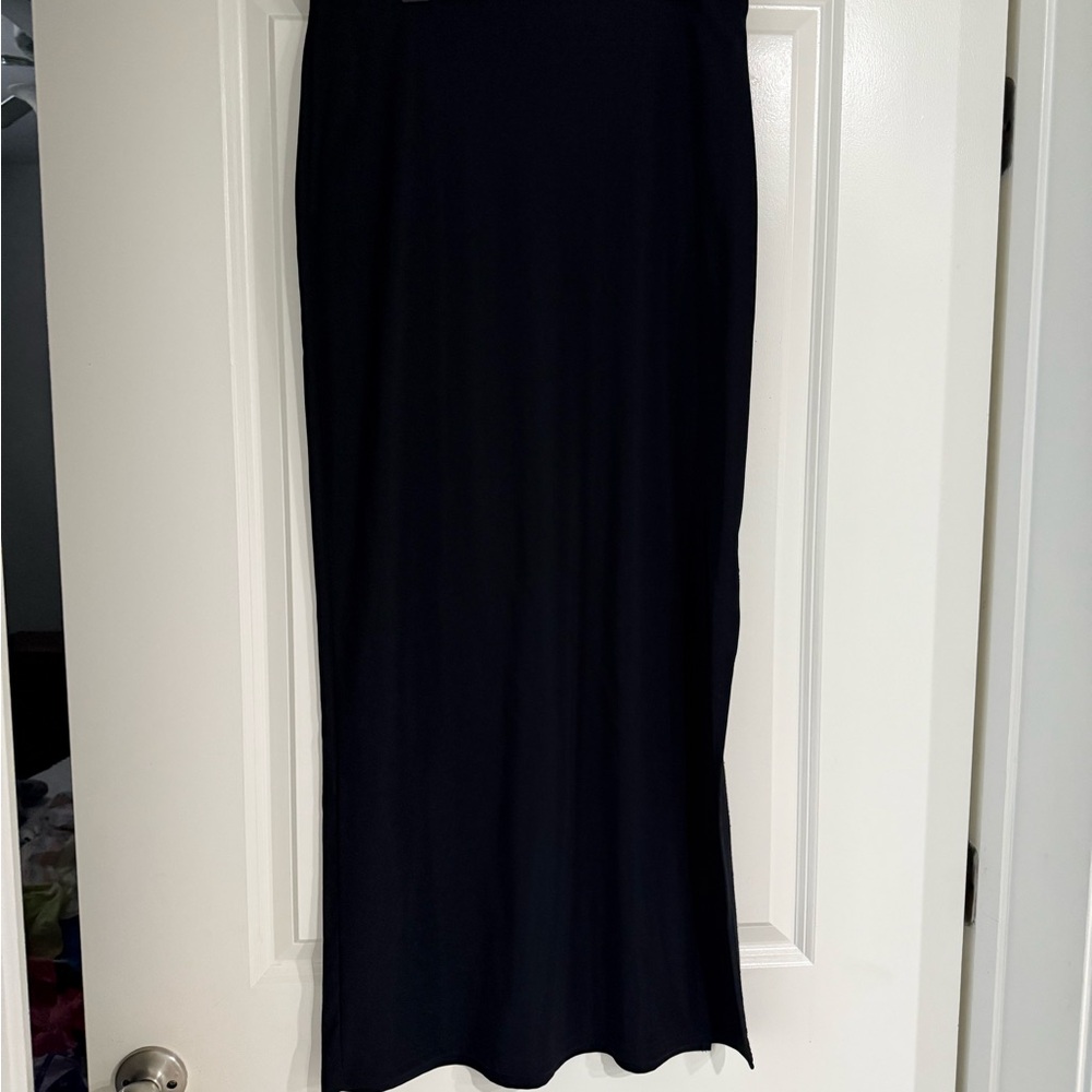 Chic Black Maxi Skirt for Women